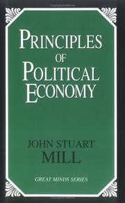 Cover for Principles of Political Economy