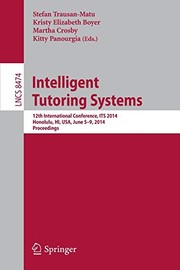 Cover for Intelligent Tutoring Systems