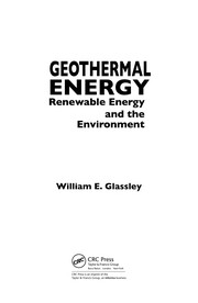 Cover for Geothermal energy