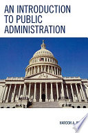 Cover for An Introduction to Public Administration