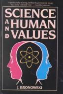 Cover for Science and Human Values