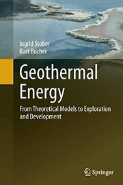 Cover for Geothermal Energy