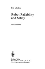 Cover for Robot Reliability and Safety