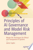 Cover for Principles of AI Governance and Model Risk Management