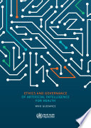 Cover for Ethics and governance of artificial intelligence for health