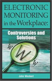 Cover for Electronic Monitoring in the Workplace