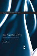 Cover for Peace Negotiations and Time