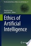 Cover for Ethics of Artificial Intelligence