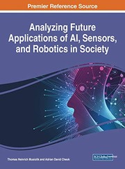 Cover for Analyzing Future Applications of AI, Sensors, and Robotics in Society
