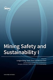 Cover for Mining Safety and Sustainability I