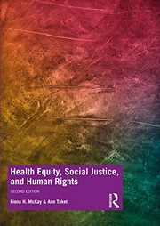 Cover for Health Equity Social Justice and Human Rights