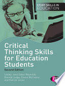 Cover for Critical Thinking Skills for Education Students