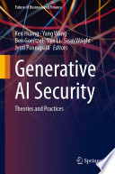 Cover for Generative AI Security