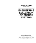 Cover for Engineering Evaluation of Energy Systems