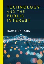 Cover for Technology and the Public Interest