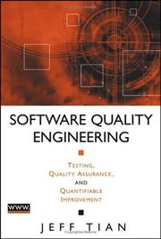 Cover for Software Quality Engineering