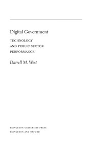 Cover for Digital government