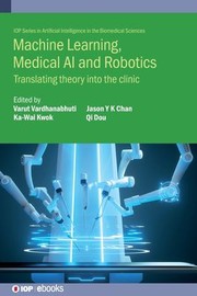Cover for Machine Learning Medical Ai and Robotihb