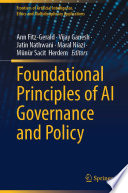 Cover for Foundational Principles of AI Governance and Policy