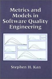Cover for Metrics and Models in Software Quality Engineering