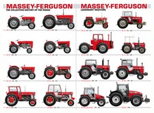 Listing image for A3 Massey Ferguson Tractor Collection Agriculture Poster Picture Brochure Print