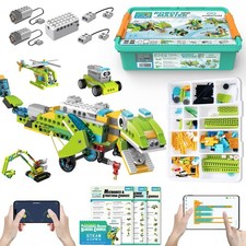 Listing image for Coding Robot Scratch Sr 200-in-1 Kit | Birthday Gift Kids 6+ Building Block Toy