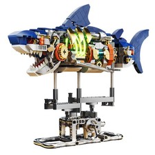 Listing image for Mechanical Robot Shark Sea Life Model Mini Building MOC Construction Toy Block