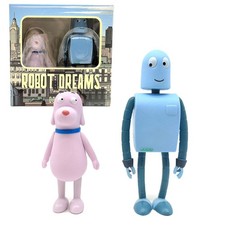 Listing image for Movie Robot Dreams Dog & Robot Figure Model Collection Fashion Toys 2Pcs/Set