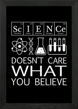 Listing image for Science laboratory joke Framed Wall Art Poster Canvas Print Picture