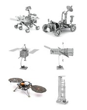 Listing image for Space Metal Models Apollo Hubble Rovers Mars 3D Laser Cut DIY Kits Hobby Gift
