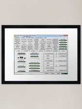 Listing image for Oakflat PWR Nuclear Power Plant Sim Framed Wall Art Poster Canvas Print Picture