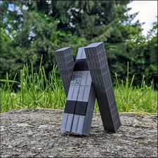 Listing image for Interstellar Tars Robot Collectible Figure Durable Plastic Model with Metallic F
