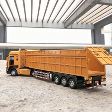 Listing image for 1/50 City Heavy Tipper Truck Model Diecasts Metal Slag Coal Mine Transport...