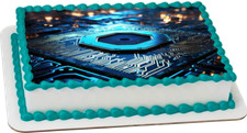 Listing image for Circuit board Computer Cake Topper Party Decoration Edible Birthday Celebration
