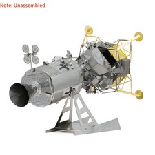 Listing image for 1/48 Scale USA NASA Apollo CSM With Lunar Module Unassembled Model Kit