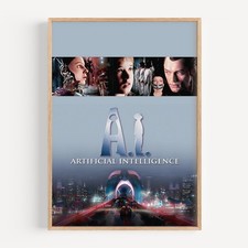 Listing image for A.I. Artificial Intelligence (2001) Movie Poster Wall Art Print