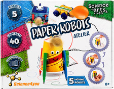 Listing image for Robot Building Kit With 5 Buildable Models – Science Gift Kids 8+ Stem Set