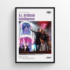 Listing image for A.I. Artificial Intelligence Movie Poster Print, Wall Art - Unframed