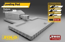 Listing image for 1/24 scale Space Eagle landing pad (moon base alpha custom made model