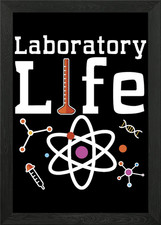 Listing image for Science Medical Technologi Framed Wall Art Poster Canvas Print Picture