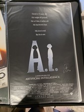 Listing image for A.I. Artificial Intelligence Original Movie Poster Signed By Jude Law