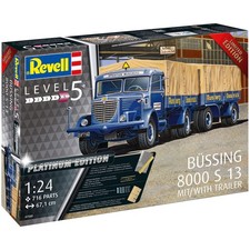 Listing image for Revell 1/24 Büssing 8000 S 13 Long-Haul Truck Model Kit