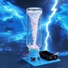 Listing image for DIY Electric Vortex Tornado STEM Science Experiment Kit Desktop Model Puzzle Toy