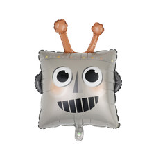 Listing image for Robot Balloon Space Sci-fi Birthday Party Decor Science Technology Helium/Air