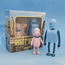 Listing image for Robot Dream Goodbye Puppy Dog Cute Action Figure Model Doll Toy Destop Car Gift
