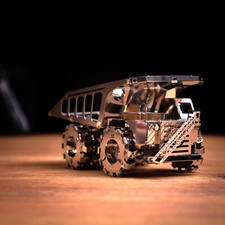 Listing image for QUARRY TRANSPORTER MINING TRUCK mechanical DIY model kit