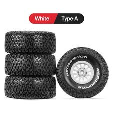 Listing image for Off-Road Tires Wheels 4PCS 135*59Mm for UDR 1/7 RC Model Car Short Haul Truck Ac