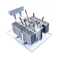 Listing image for Substation Model Kit Industrial Power Grid Model Detailed for Hobbyists