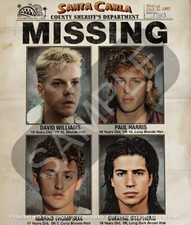 Listing image for Lost Boys Missing A4 Poster