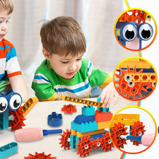 Listing image for Electric Powered Robot Building Block Toy Kit - STEM Educational Creative Constr